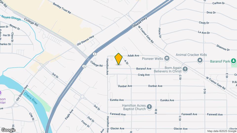 22 Baranof Ave Mapa y Detalles de la Ubicación