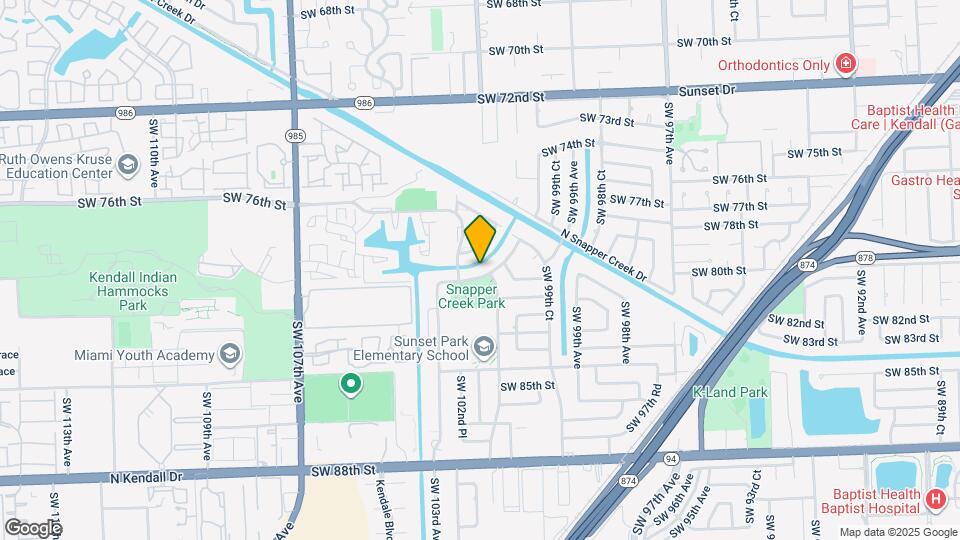 10211 SW 80th St Mapa y Detalles de la Ubicación