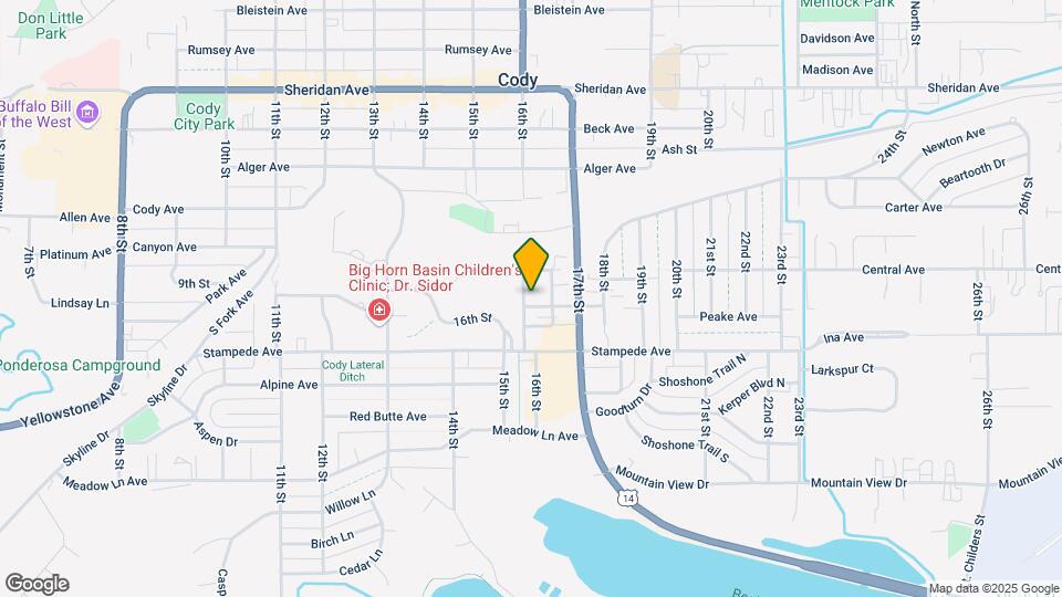 1616 16th St, Unit 1 Map and Location Details