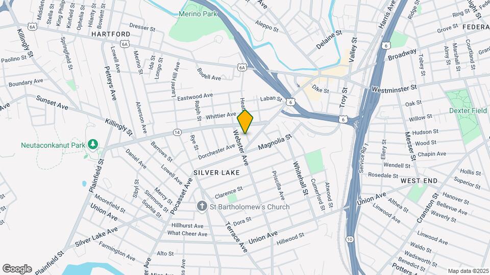 25 Dunford St Map and Location Details