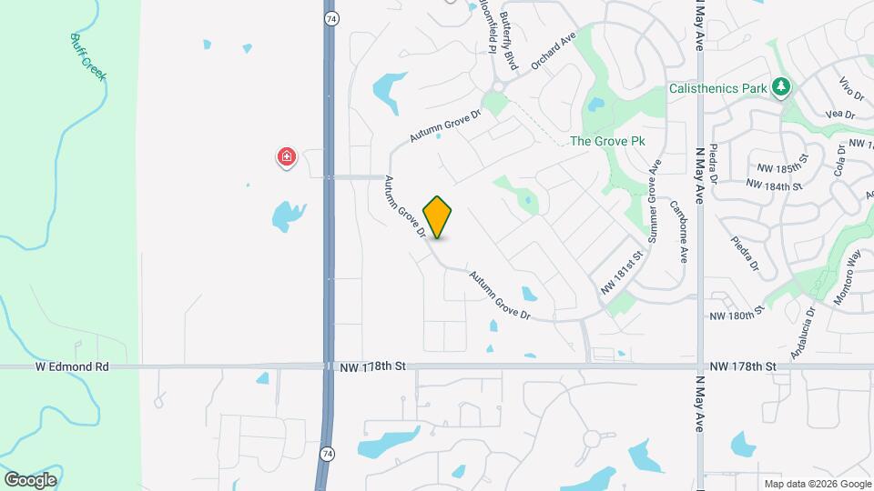 18320 Autumn Grove Dr Map and Location Details