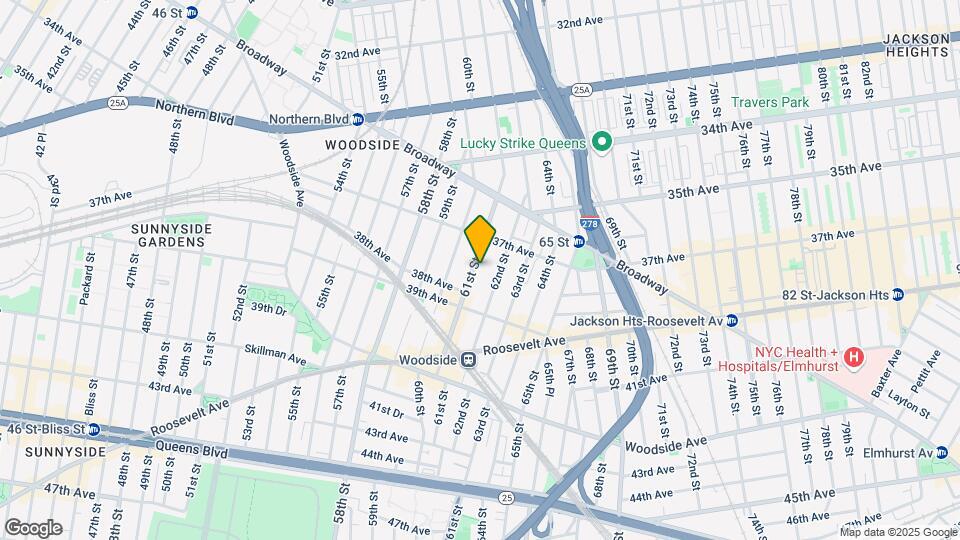 3733 61st St Map and Location Details