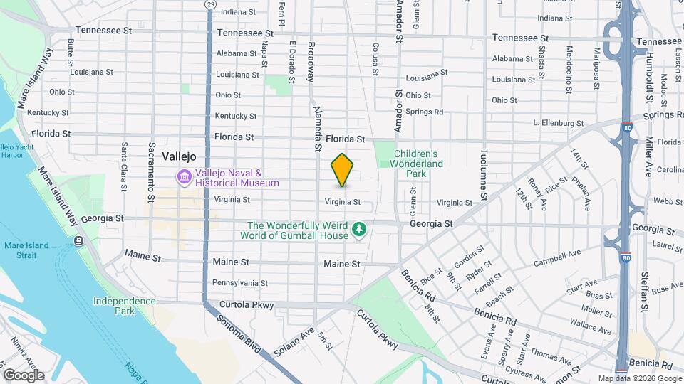 515 Monterey St Map and Location Details