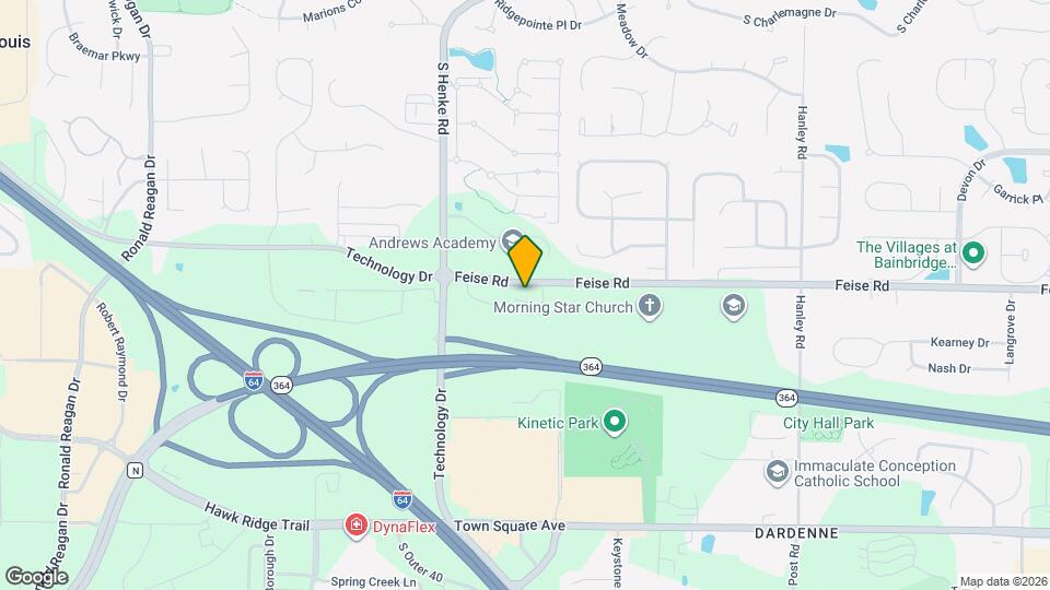 321 Stonewall Creek Dr Map and Location Details