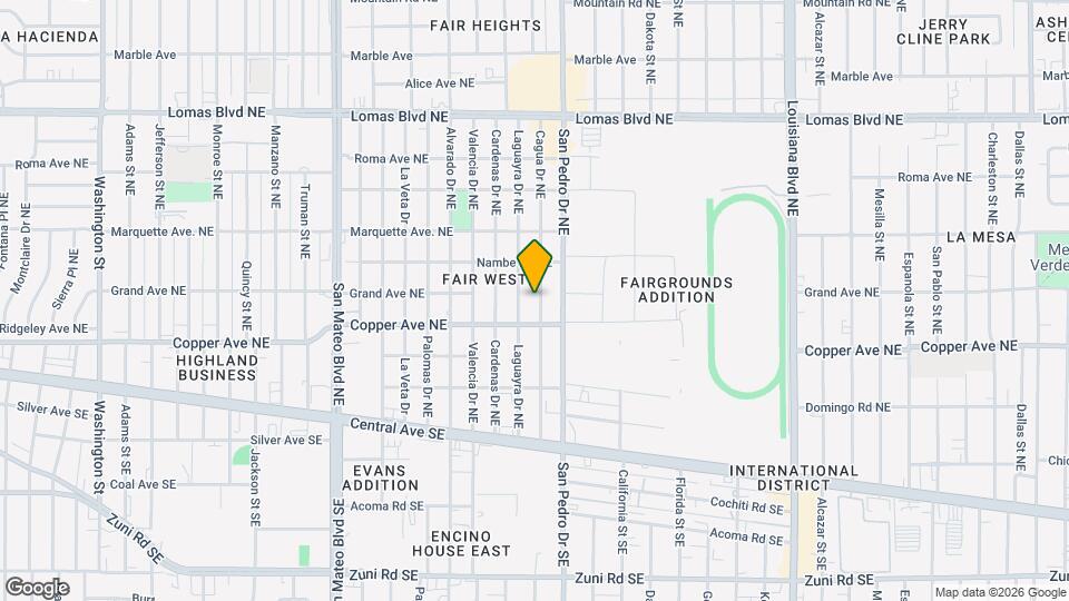 317 Cagua Dr NE Map and Location Details