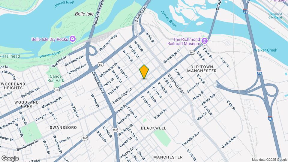 1118 Bainbridge St Mapa y Detalles de la Ubicación
