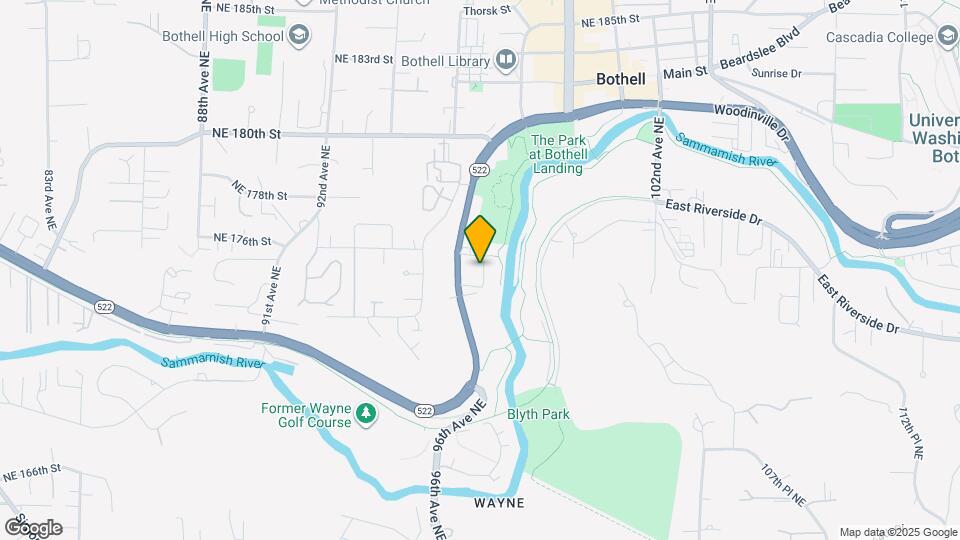 17426 Bothell Way NE Map and Location Details