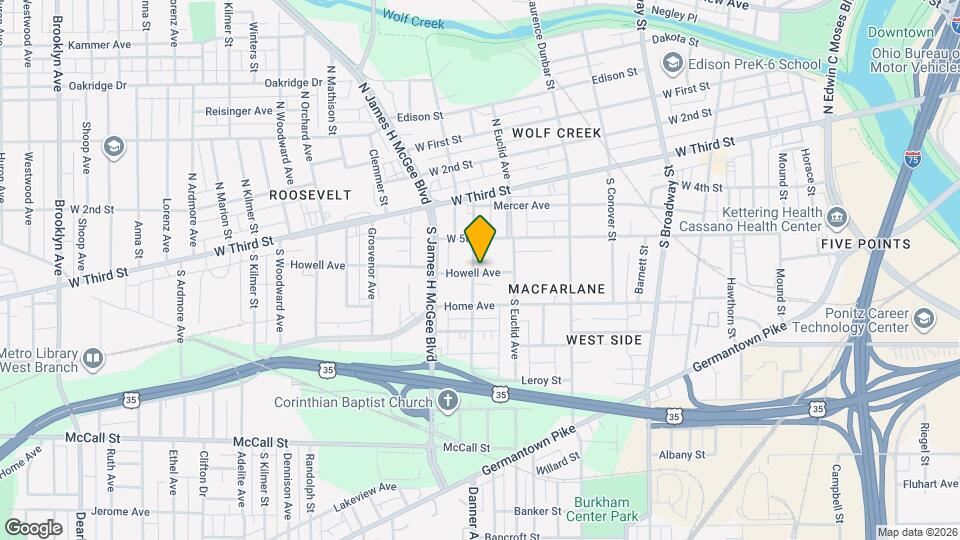 134 College St Map and Location Details