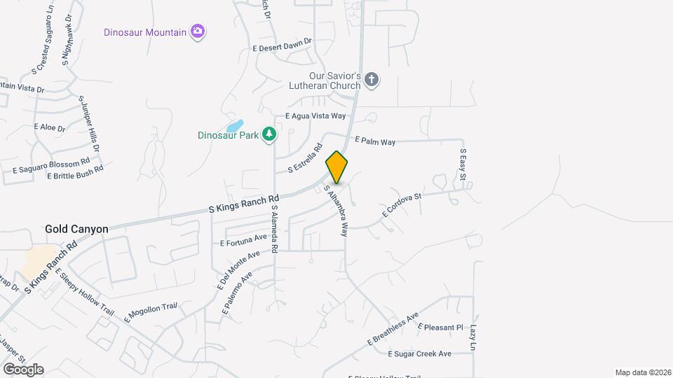 10396 E La Palma Ave Mapa y Detalles de la Ubicación