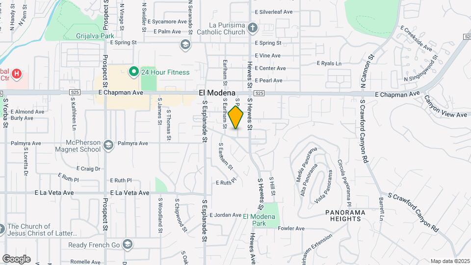 264-266 S Park St Map and Location Details