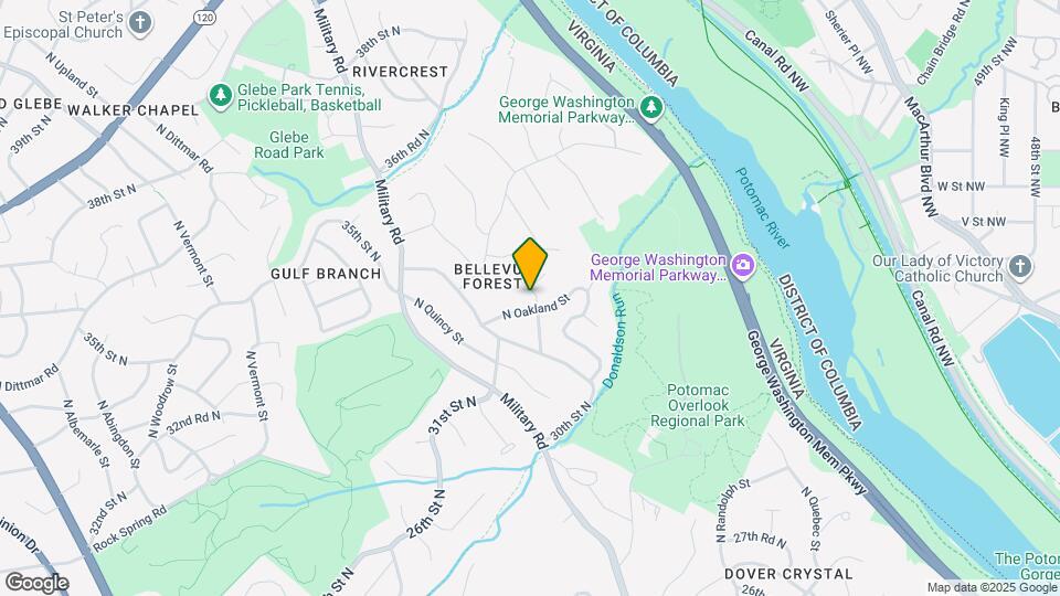 3061 N Oakland St Map and Location Details