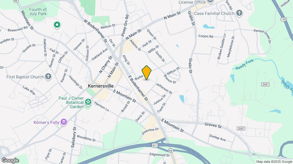 308-U Jefferson St Map and Location Details