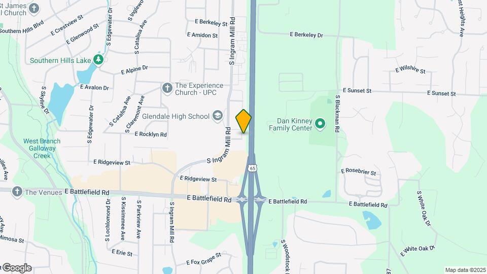 2758 S Glenview Ave Map and Location Details