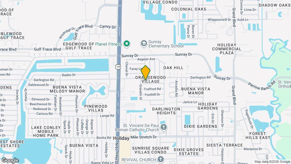 4719 Blossom Dr Map and Location Details