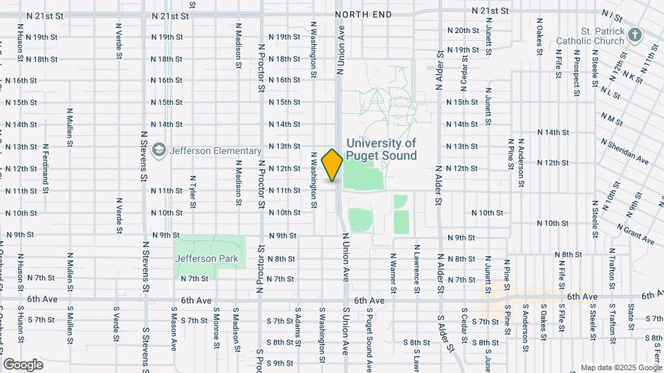 3601 N 11th St Map and Location Details