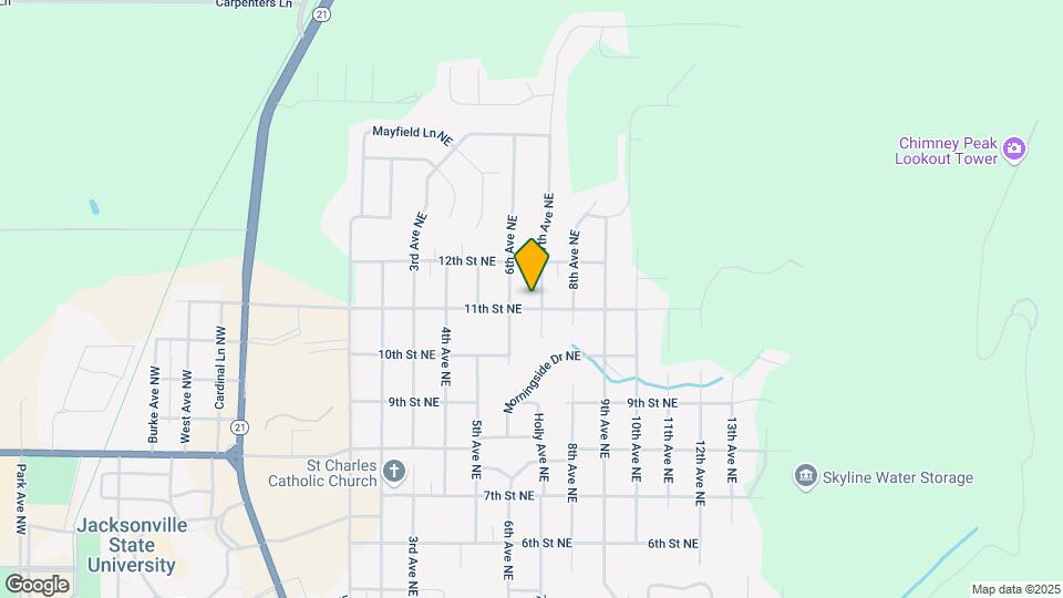 603 11th St NE Map and Location Details