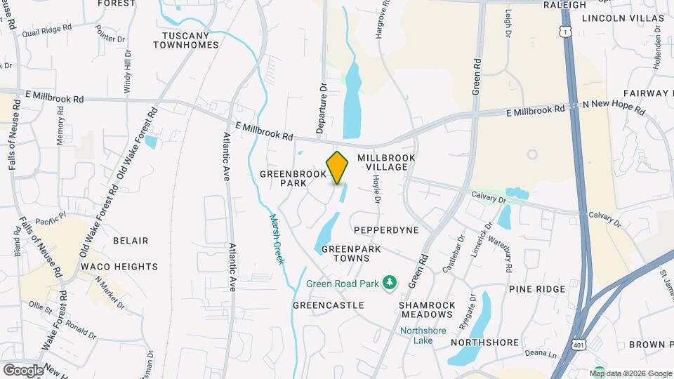 4736 Walden Pond Dr Map and Location Details