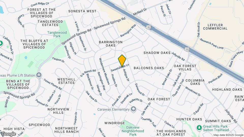 11522 Antigua Dr Map and Location Details