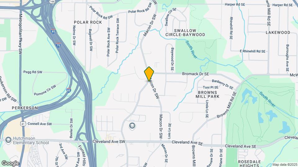 2429 Macon Dr SW Mapa y Detalles de la Ubicación
