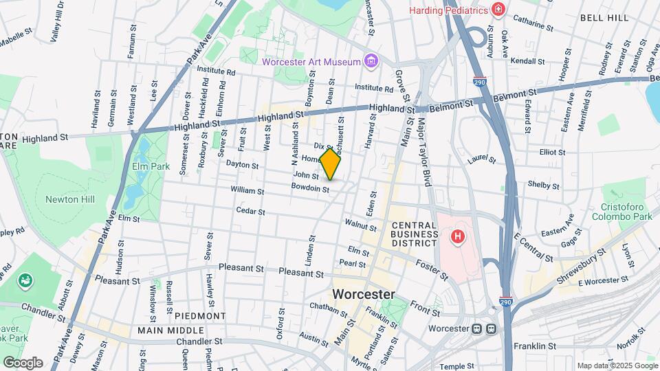 16 Bowdoin St Map and Location Details