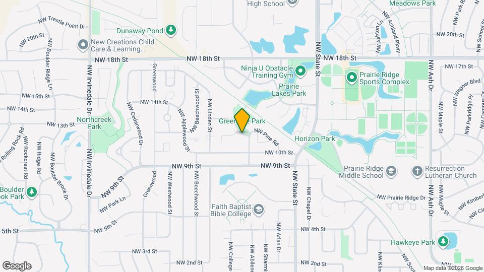 1923 NW Hickory Ln Map and Location Details