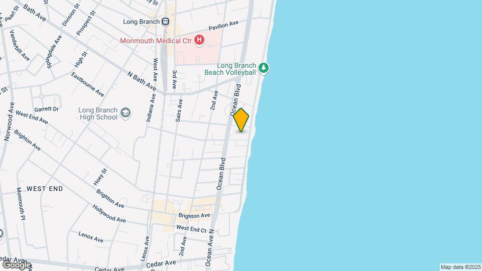 Beach House Condominium Map and Location Details