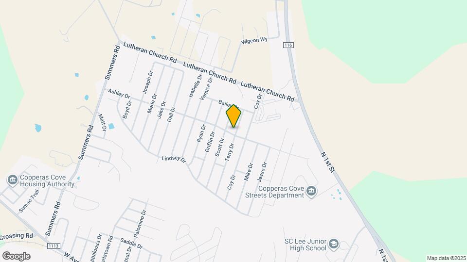 2401 Terry Dr Map and Location Details