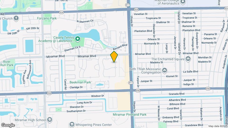 2612 SW 82nd Ave Mapa y Detalles de la Ubicación
