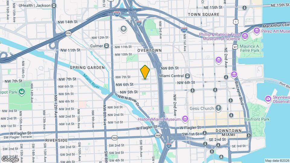 413 NW 6th St, Unit A Map and Location Details