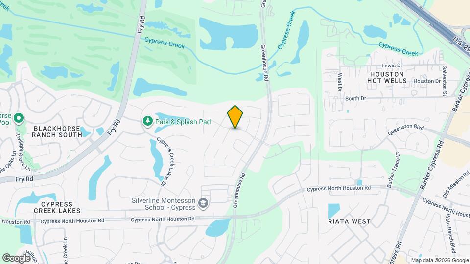 18251 Winding Willow Oak Way Map and Location Details