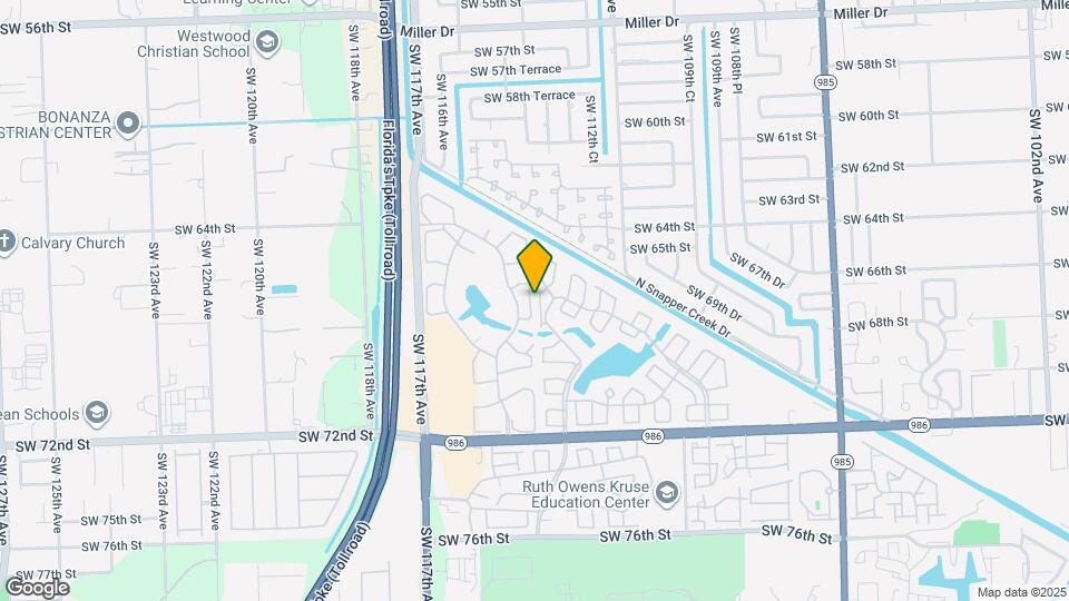 6604 SW 114th Ave Map and Location Details