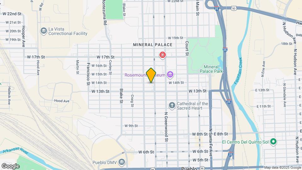 606 W 14th St Map and Location Details