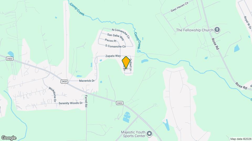 12116 Brazos Dr Map and Location Details