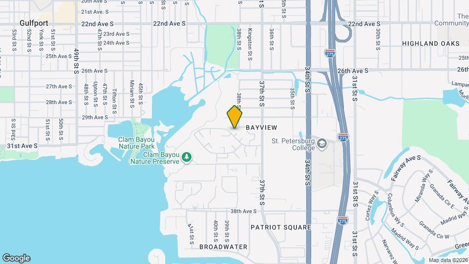 3123 39th St S Map and Location Details