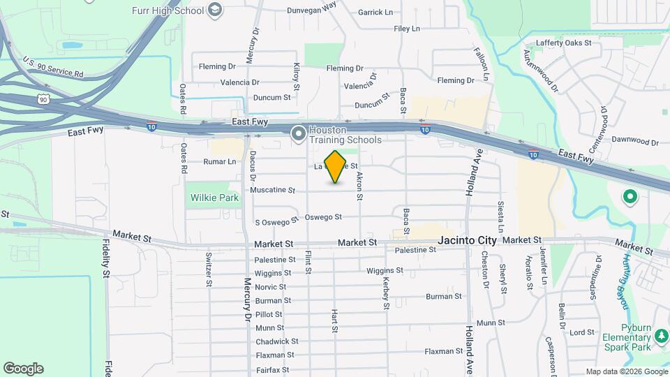 10529 Muscatine St Map and Location Details