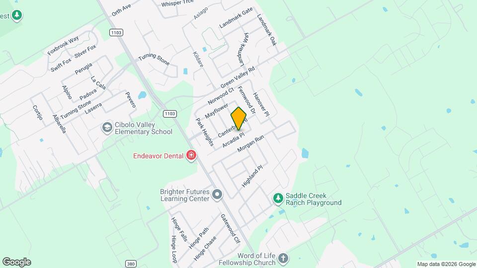 258 Arcadia Pl Map and Location Details