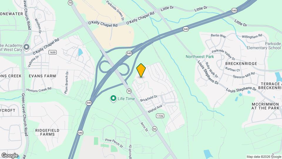 1715 Clayfire Dr. Map and Location Details