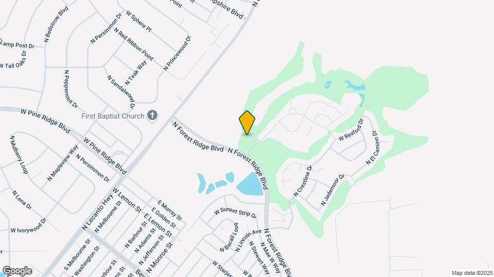 4801 N Forest Ridge Blvd Map and Location Details