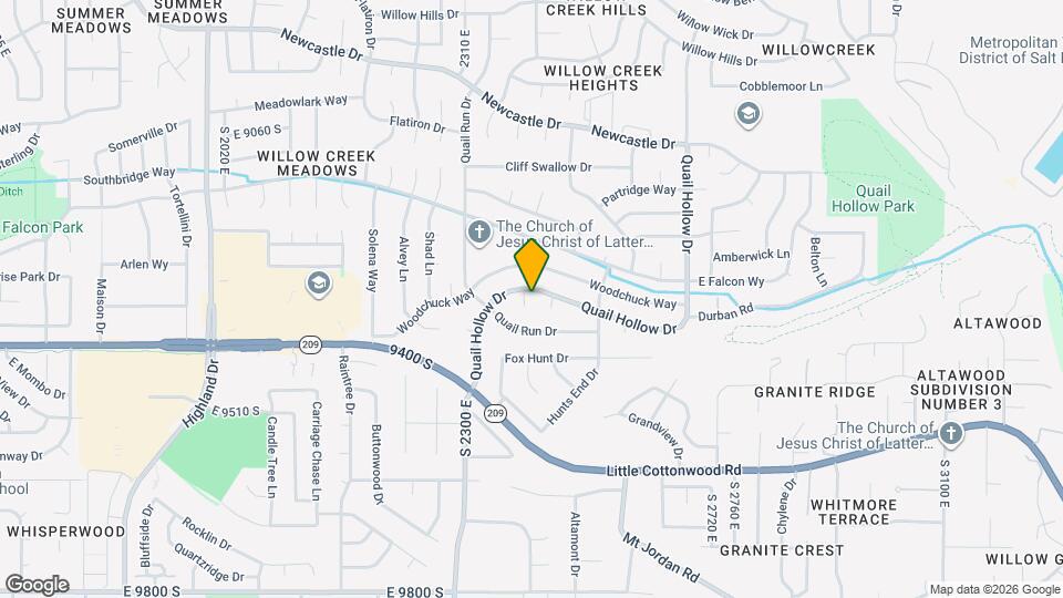 9325 Quail Hollow Cir Mapa y Detalles de la Ubicación