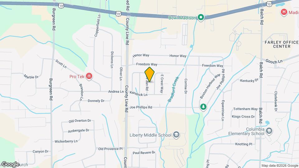 247 De Jan Rd Map and Location Details