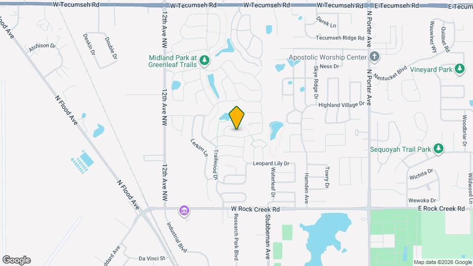 713 Blue Fish Rd Map and Location Details