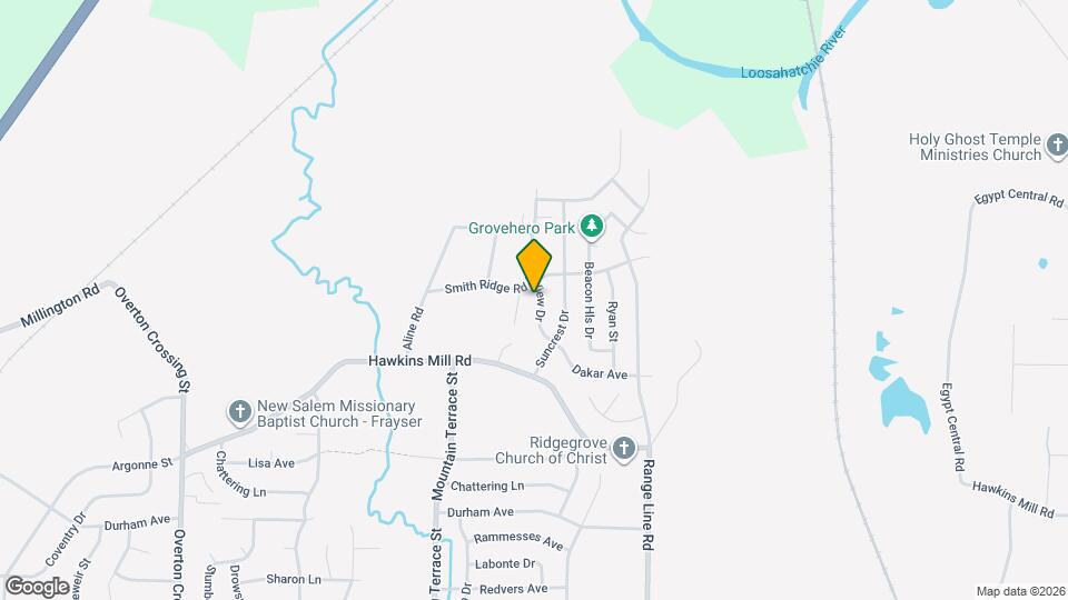 4439 Sunny View Dr Map and Location Details