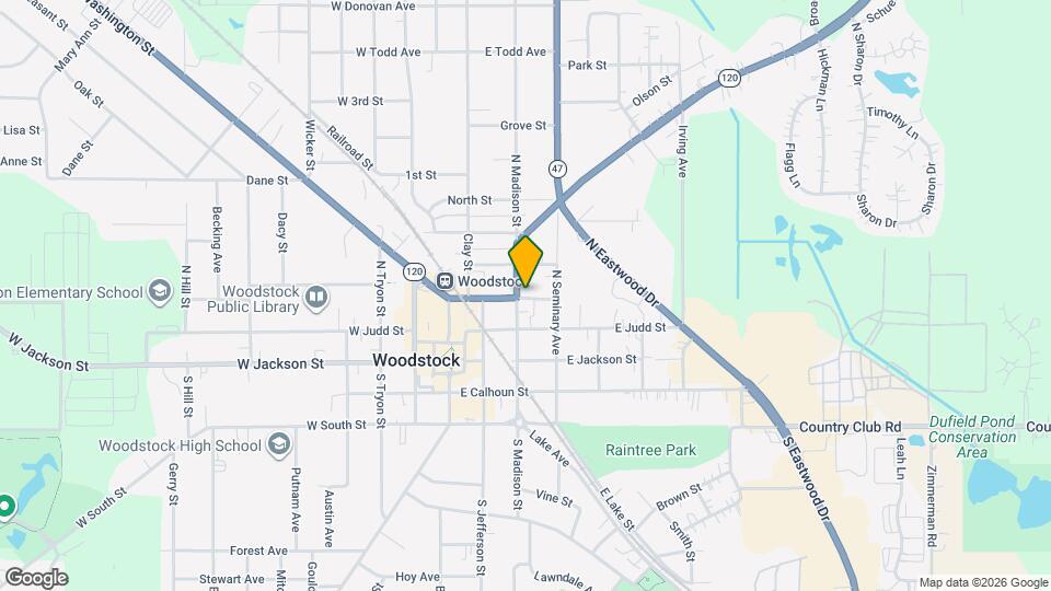 300 N Madison St Map and Location Details