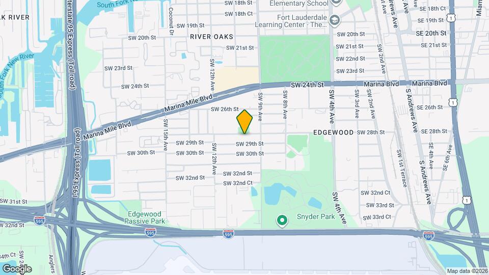 960 SW 28th St Map and Location Details