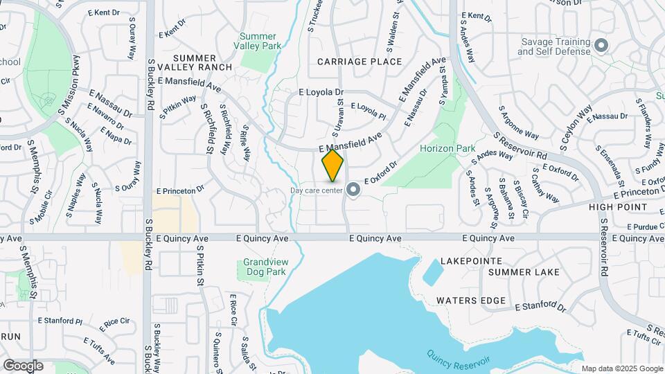 17876 E Nassau Pl Map and Location Details