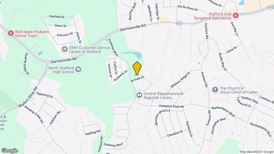 203 West Park Dr Mapa y Detalles de la Ubicación