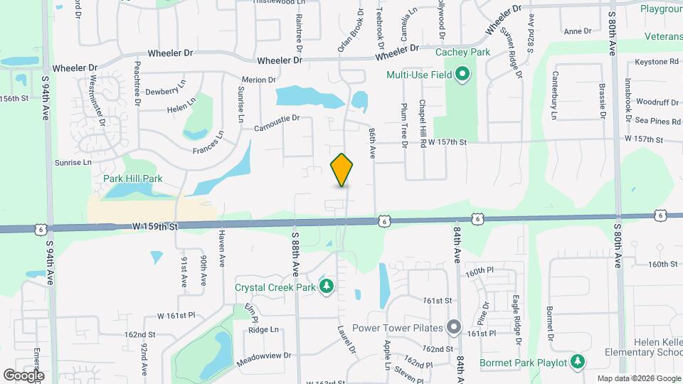 15834 Orlan Brook Dr Map and Location Details