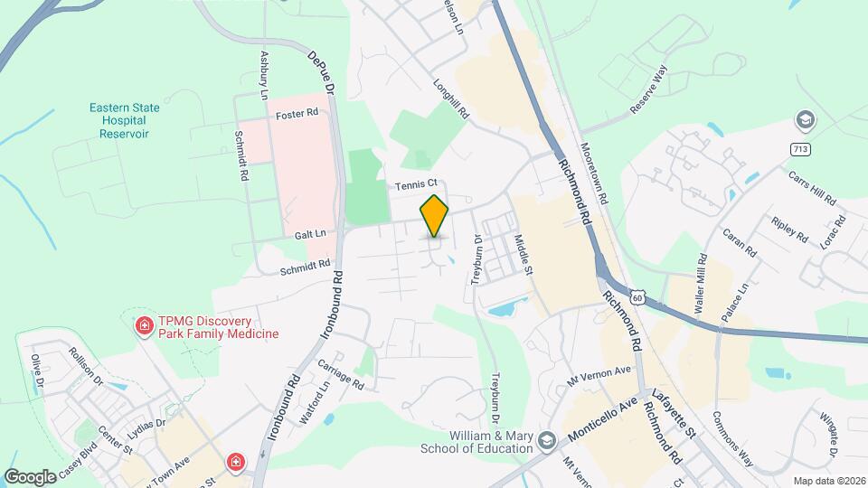 1109 Settlement Dr Map and Location Details