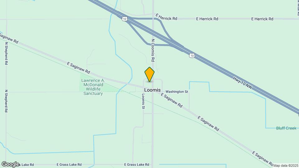 10561 N Loomis Rd Map and Location Details
