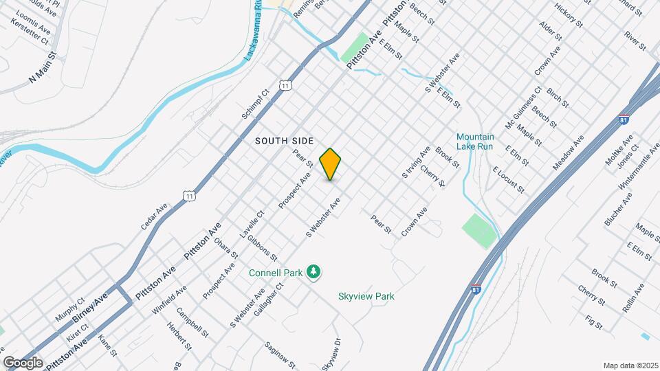 638 Pear St Map and Location Details